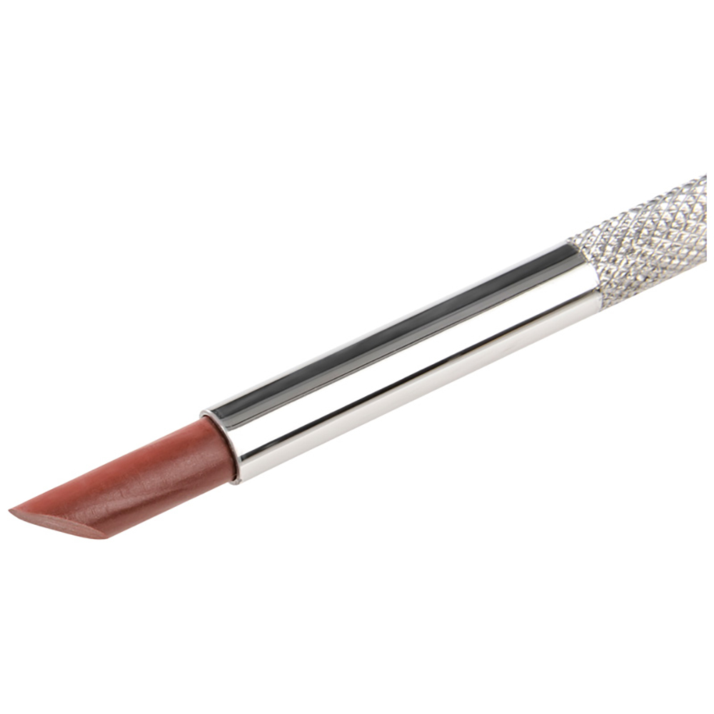 Lipliner, Lippenstift, Nude-Ton, Metallspitze, spitzer Winkel