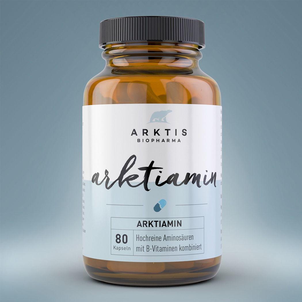 Arktis Biopharma, Ark vitamin, Kapseln, Hochreine Aminosäuren, B-Vitamine