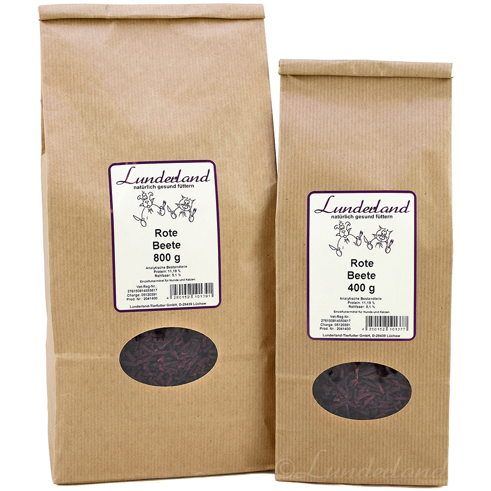 Rote Beete, Beutel, 800 g, 400 g, Trockenware