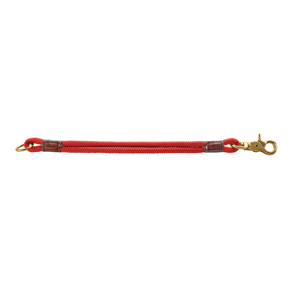 rot leash, Paracord, Leash-Karabiner, goldenes Beschlag, verstellbare Länge