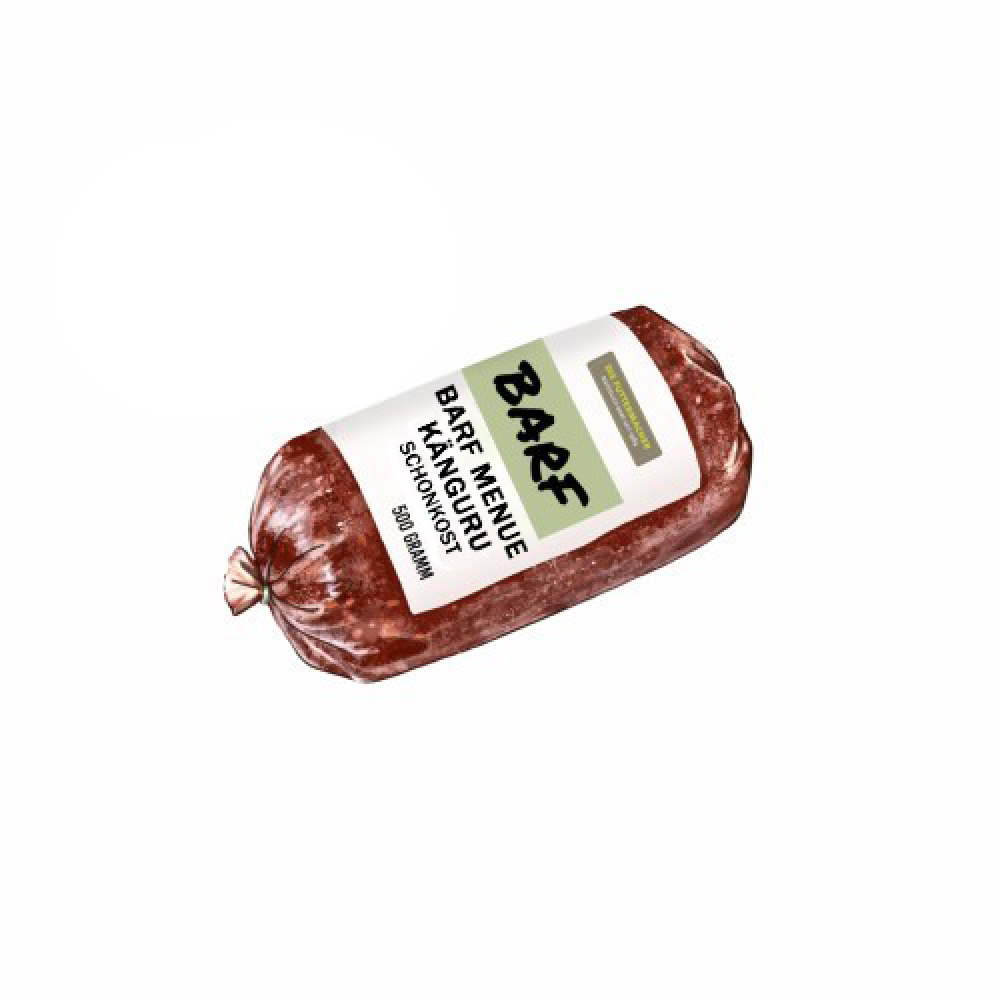 Futtermacher Barf Menü Känguru Schonkost 500g