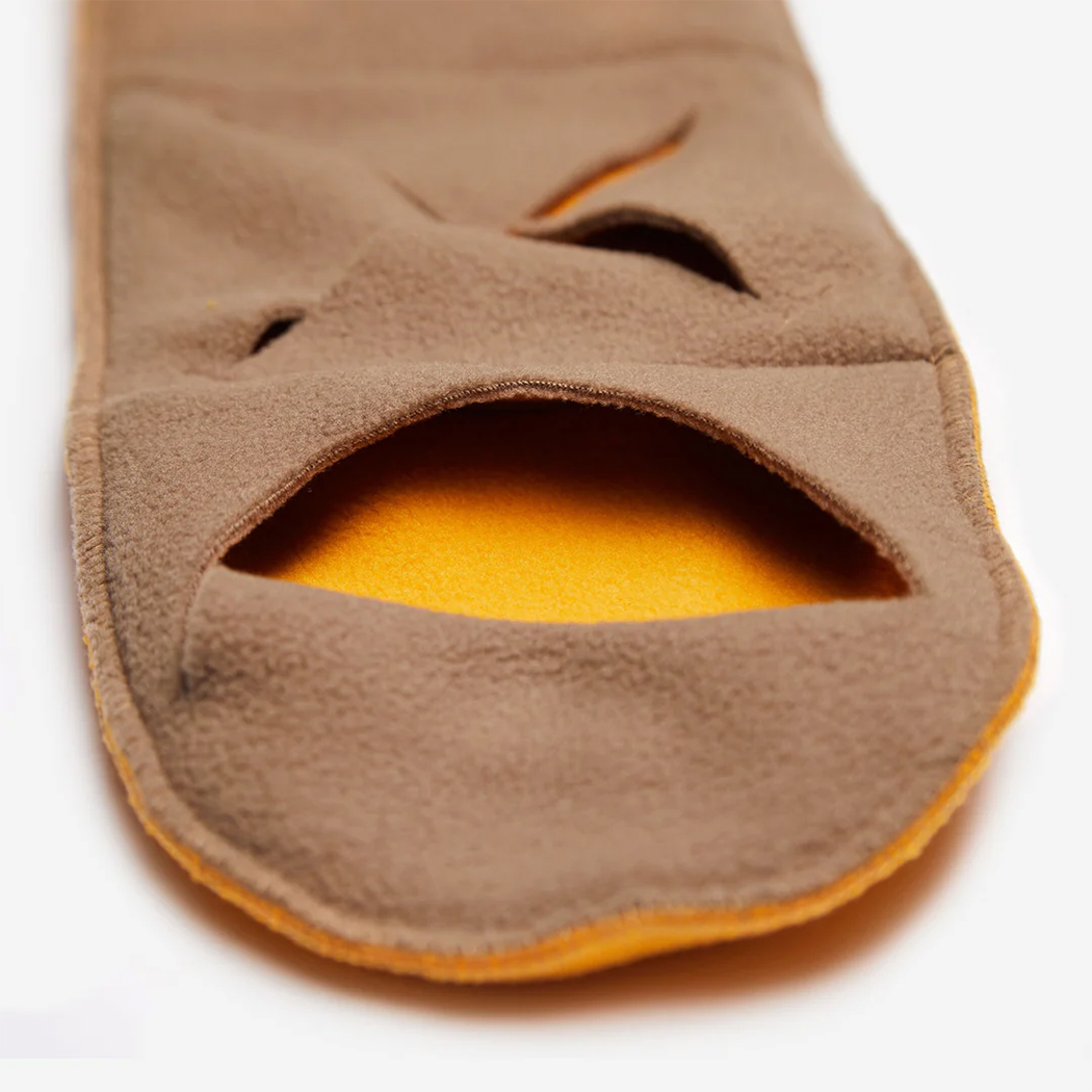 slipper, offene zehe, mocassin?, suede, braun