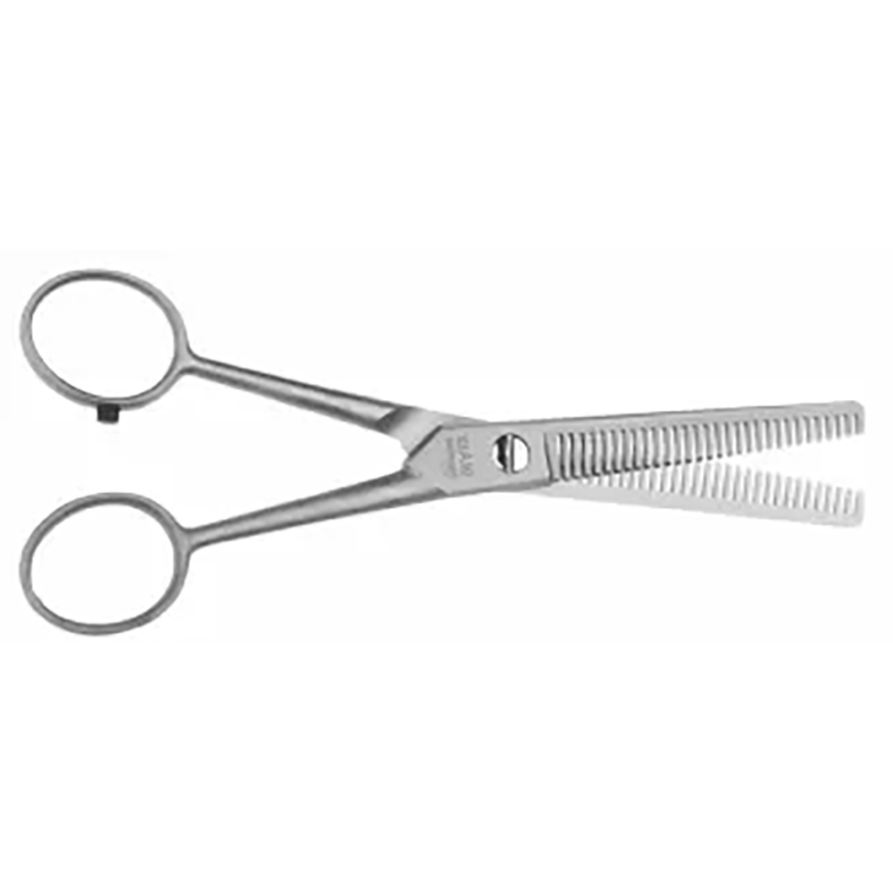 Friseurschere, Rasier-/Schneideschere, Haarschneideschere, Stahlschneide, gelenkte Griffe