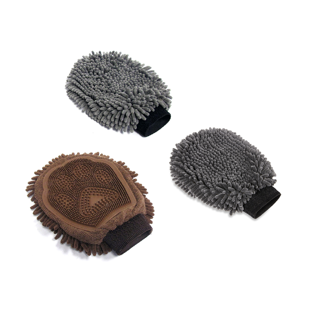 Mikrofaser, Schwammhandschuh, Pflegehandschuh, Waschhandschuh, Thermomantel