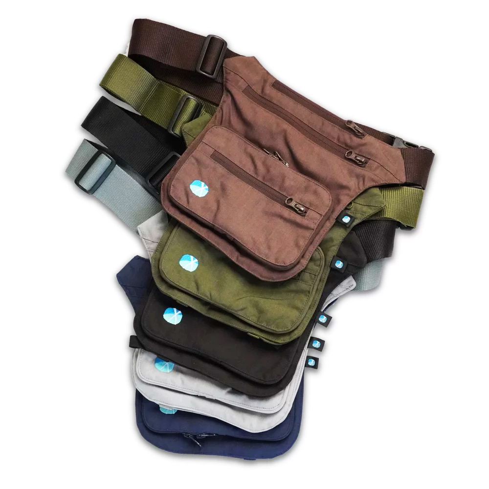 Umhängetasche, Tasche, Gürteltasche, Mehrfachbeutel, Kofferorganizer