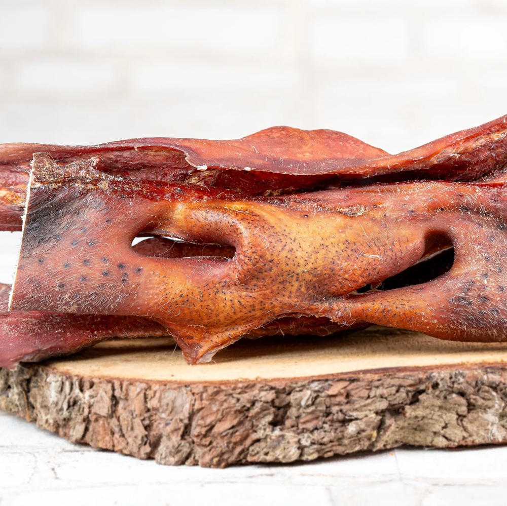 Rindfleisch, Tierhaut, Dörrfleisch, Geräuchert, Holzscheibe