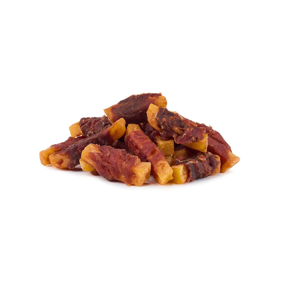Trockenfleisch, Rindfleisch, Kau-Stücke, Snack, Gemischtes Fleisch
