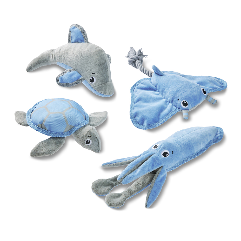 Spielzeug, Kuscheltier, Meerestiere, Schwimmender Schildkröte, Kombination-Plüsch