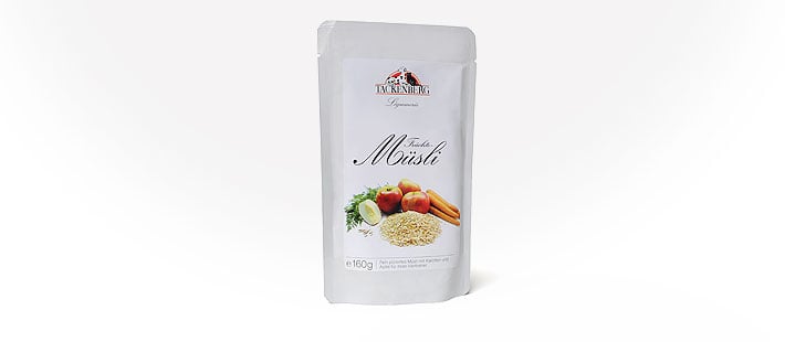 Mehl, Müsli, Korn, Verpackung, 60g