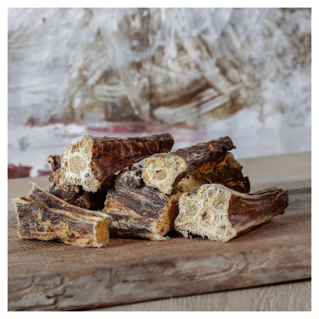 Rinderbröckli, Rinderstangen, Trockene Fleischstücke, Fleischsnack, Trockenfleisch
