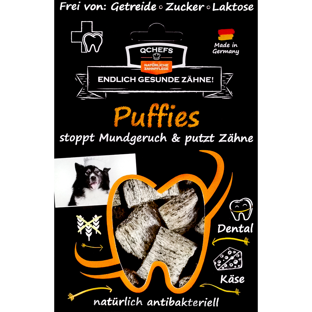 Kauartikel, Kauartikel für Hunde, Knabberwürfel, Zahnpflege, antibakteriell