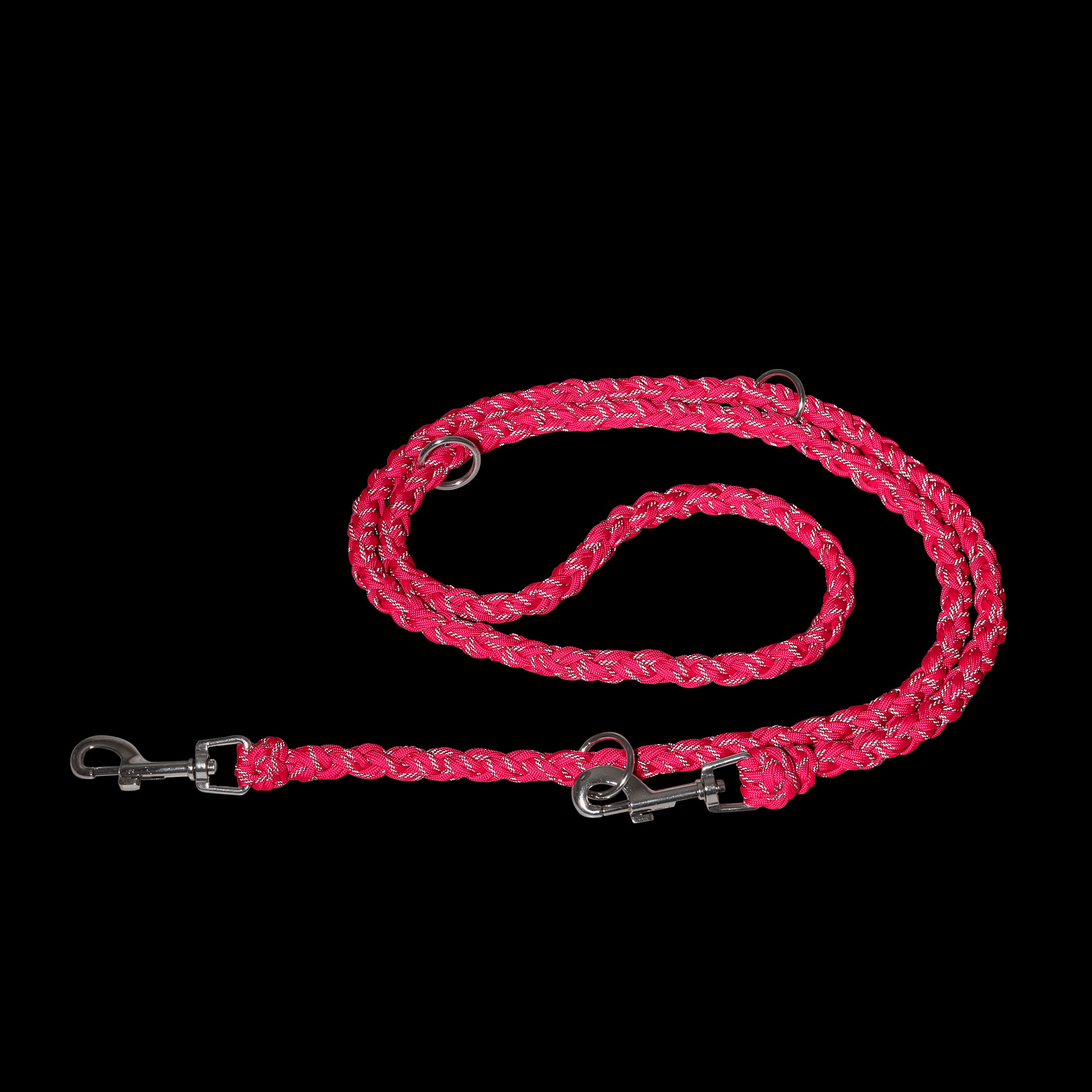 leash, Seil, pink, geflochten, Hund