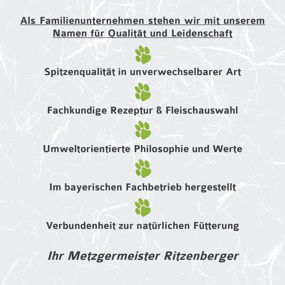 Metzgermeister, Ritzenberger, Bayerischer Betrieb, natürliche Ernährung, Umweltphilosophie