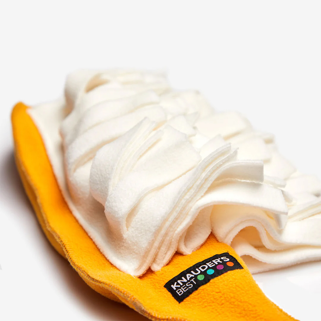 gummi fingerschnelle, kinderhandschuh?, handschuh mit wäsche, flauschig-weiß, knäuper?