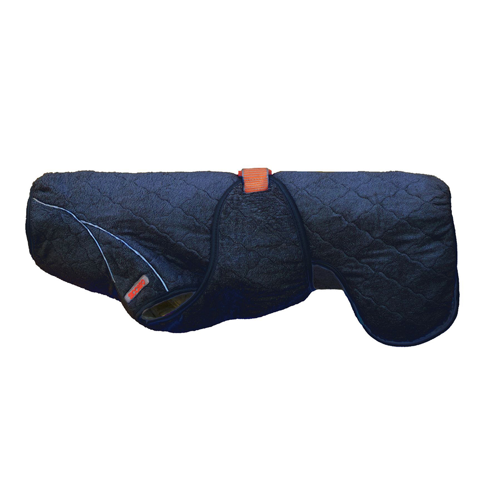 pferdedecke, quilting, dunkelblau, schutzdecke, strappe