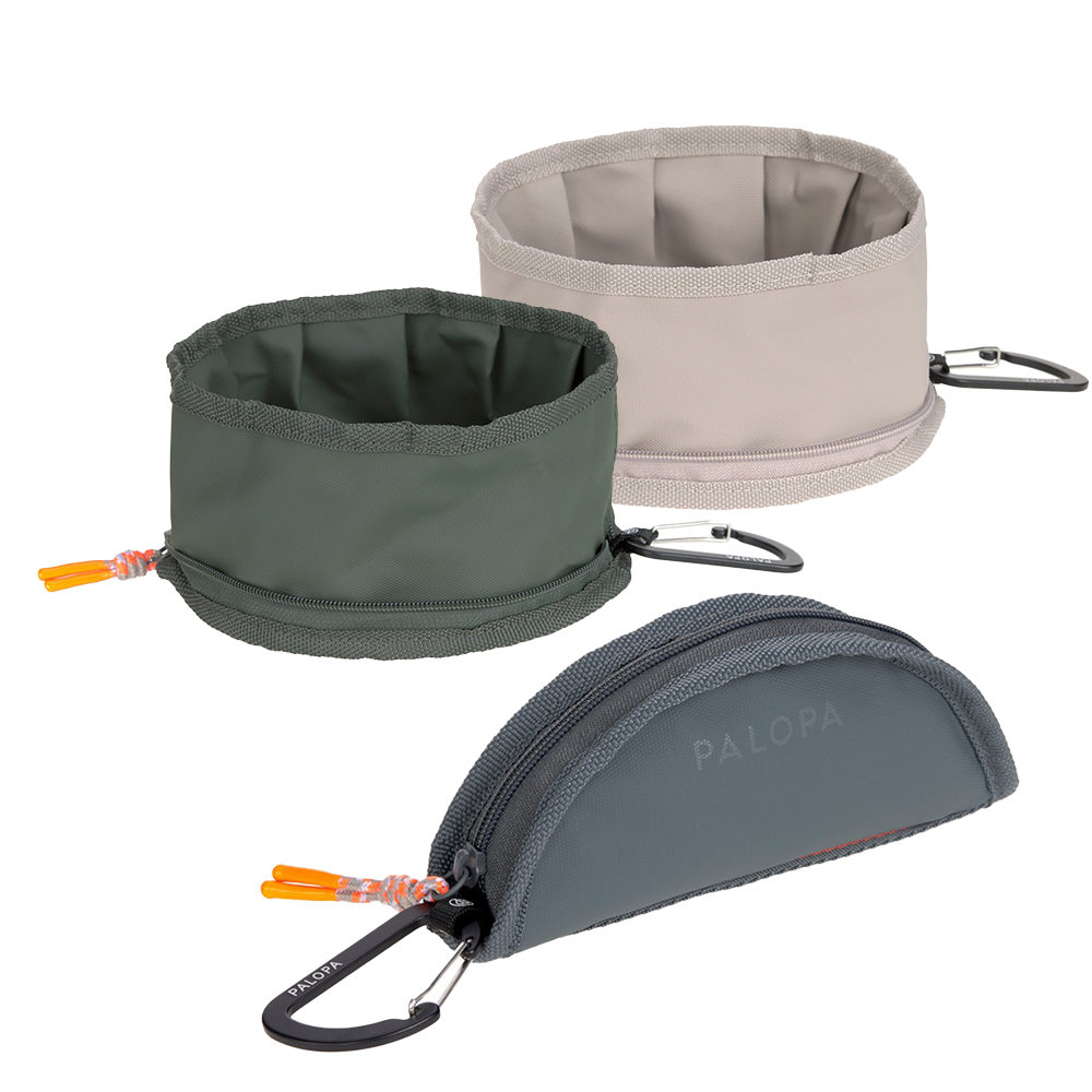 Tubenhülle, zusammenklappbar, Tasche, Karabiner, Palopa