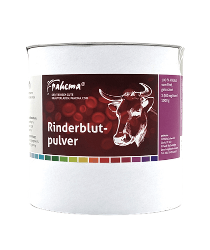 Rinderblutpulver, Rinderblut, Pulver, Futterzusatz, Tiernahrung