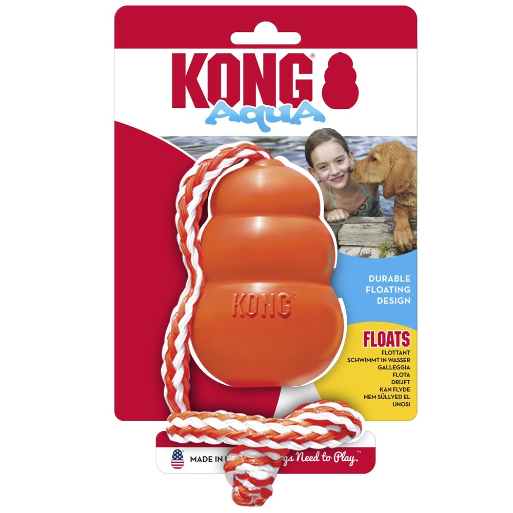 KONG Aqua orange Gr. L