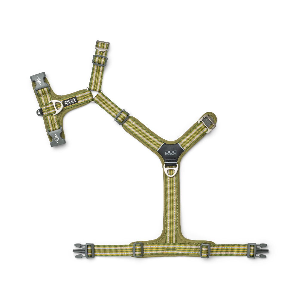 harness, dog, three-point, adjustable, grün