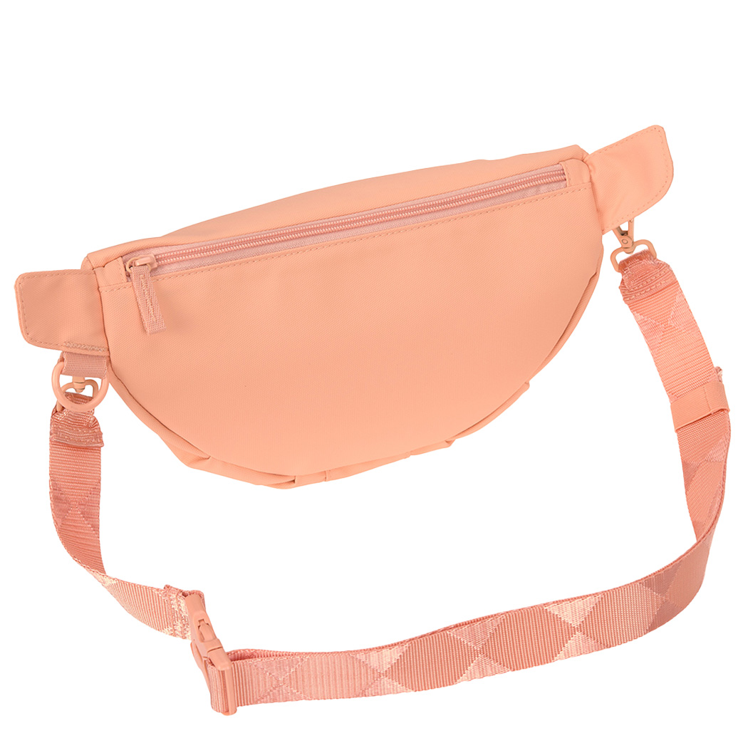 Hüfttasche, Taillentasche, Gürteltasche, Pfirsichfarben, Reißverschlusstasche