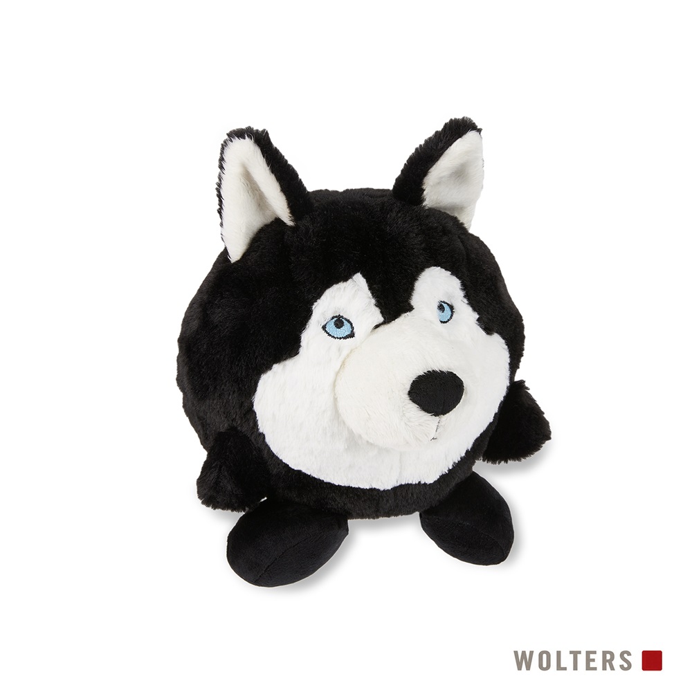 Plüsch, Husky, Hund-Plüsch, Schwarz-Weiß, weiches Spielzeug
