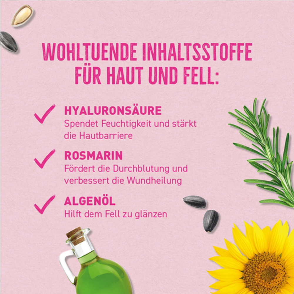 Hyaluronsäure, Rosmarin, Algenöl, Pflegehinweis, Make-up?