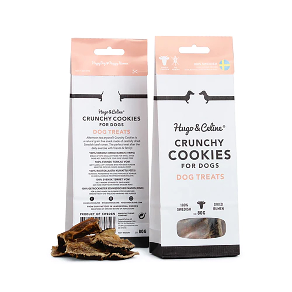 Hugo & Celine Crunchy Cookies 80g - Rind