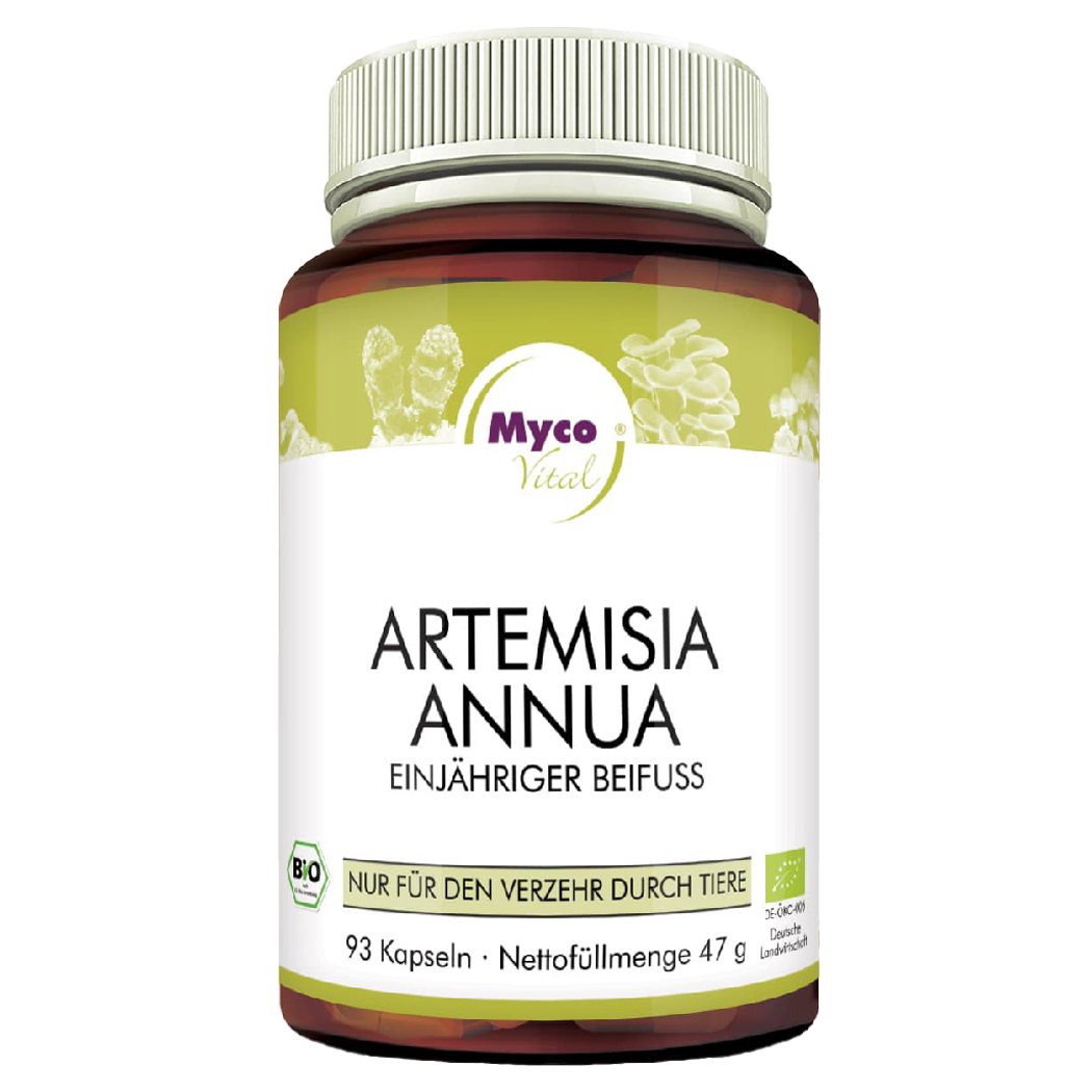 Kapseln, Beifuß, Artemisia annua, Bio, Nettofüllmenge 47 g