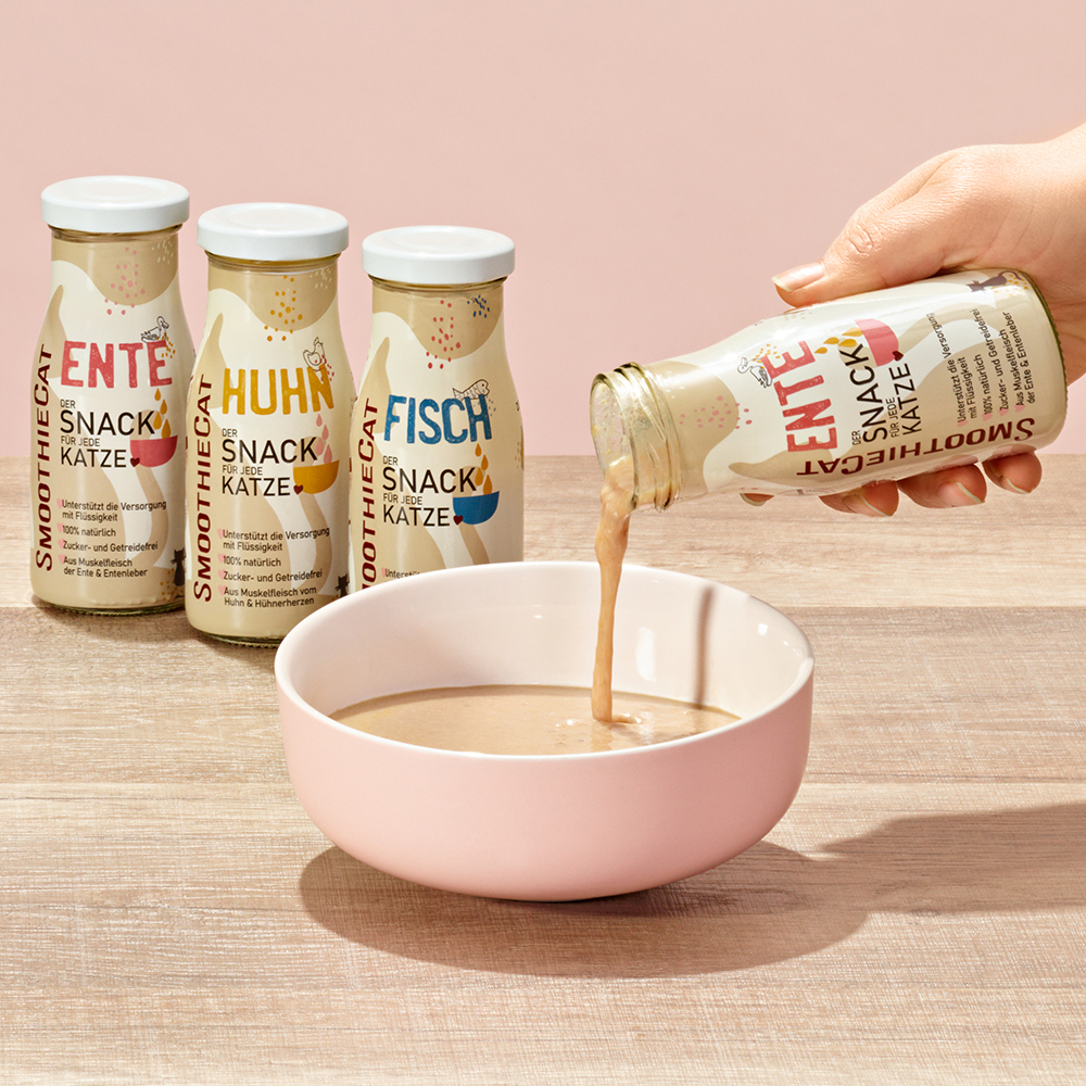 SmoothieCat Katze 150ml - div. Sorten Kochen, Essen, Essen einschenken
