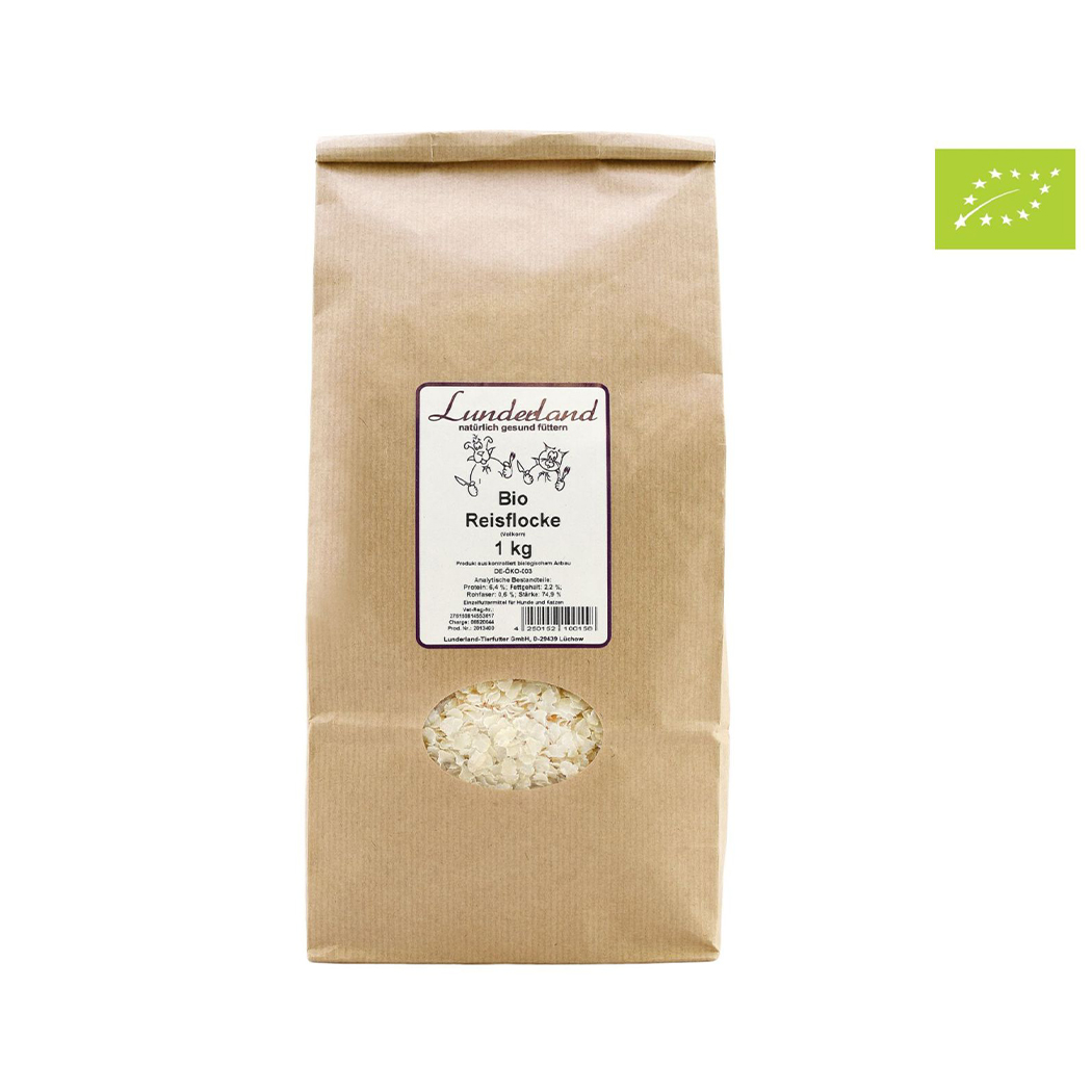 Reisflocken, Bio, Naturbelassen, Getreideprodukt, 1 kg
