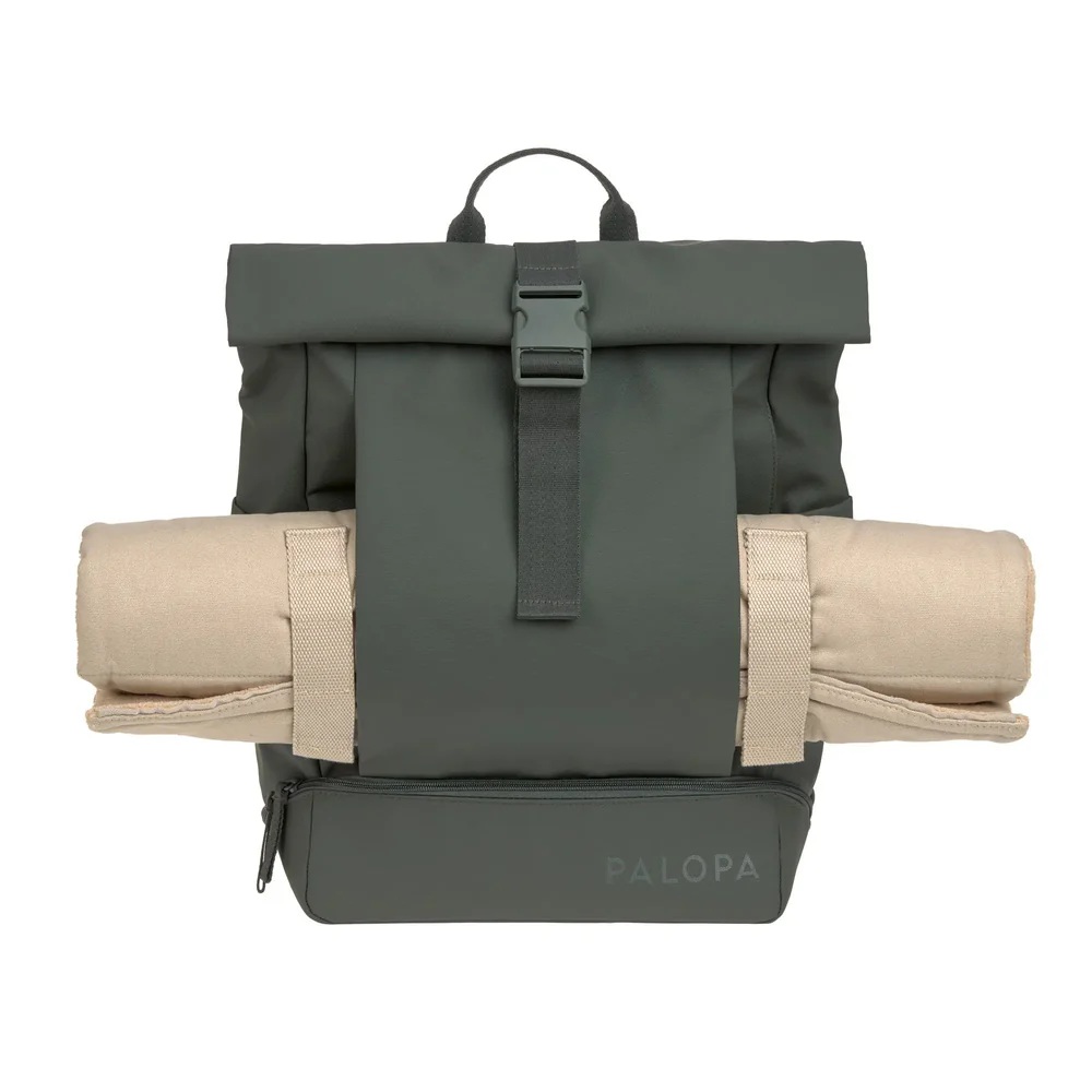 Rucksack, Rucksackgriff, Roll-top-Deckel, Seilverschluss, Palopa