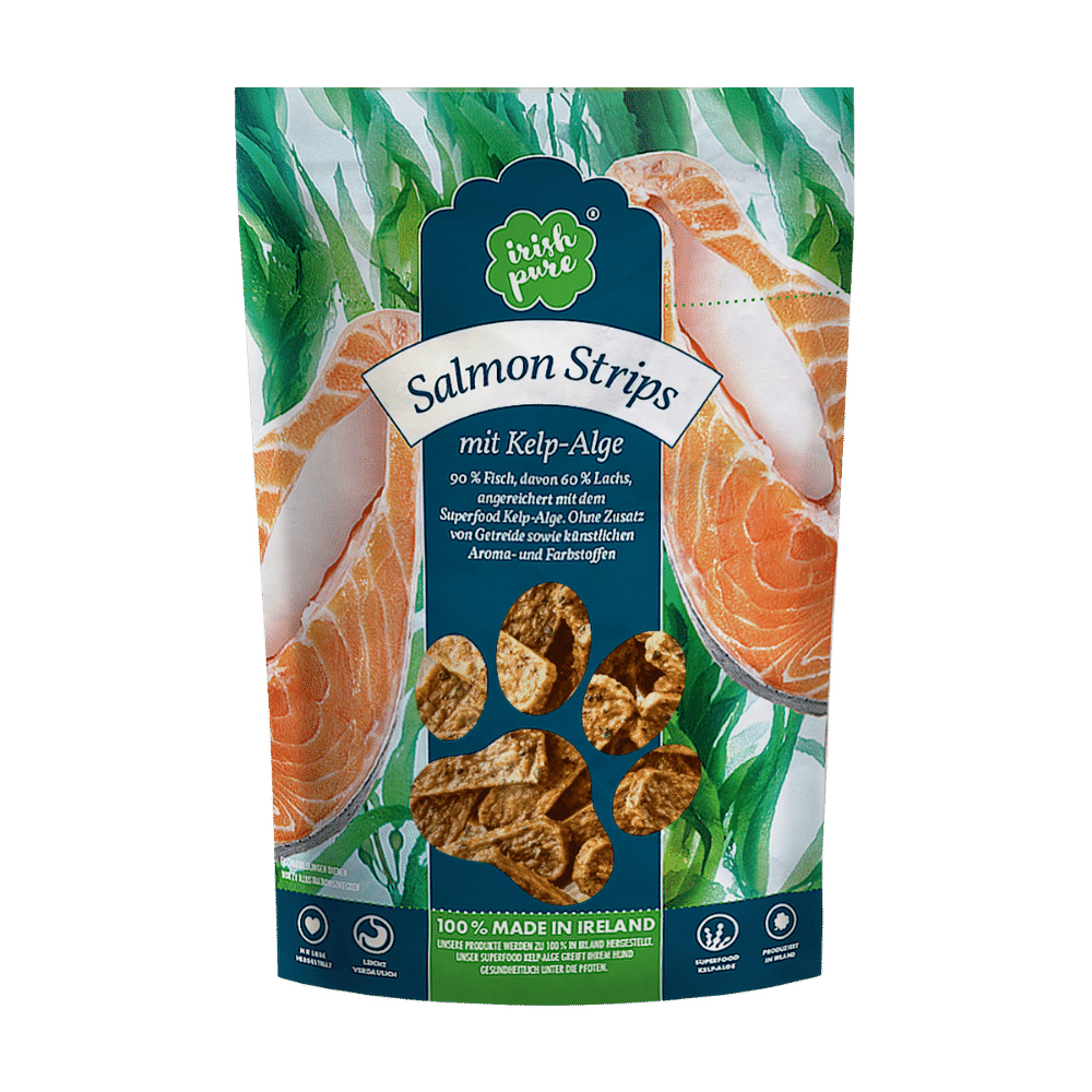 Irish Pure Salmon Strips mit Kelp-Alge 150g