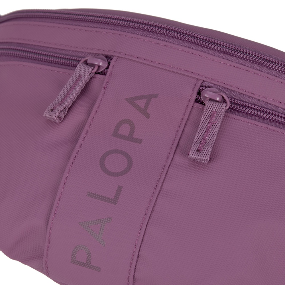 Gürteltasche, Pouch, Reißverschluss, Knopf, Lila