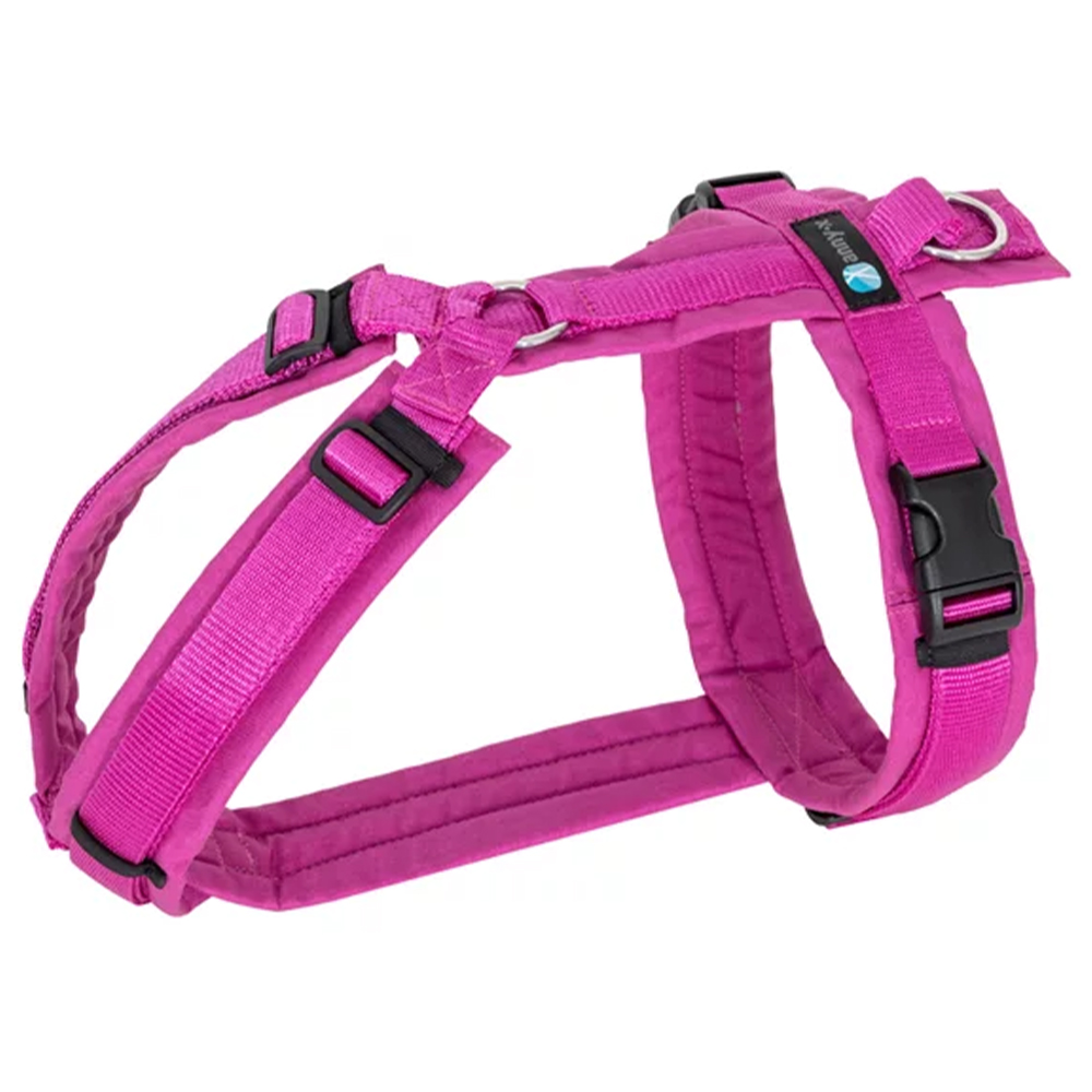 Hunde-Geschirr, Brustgeschirr, Halsband, rosa, Verstellbar