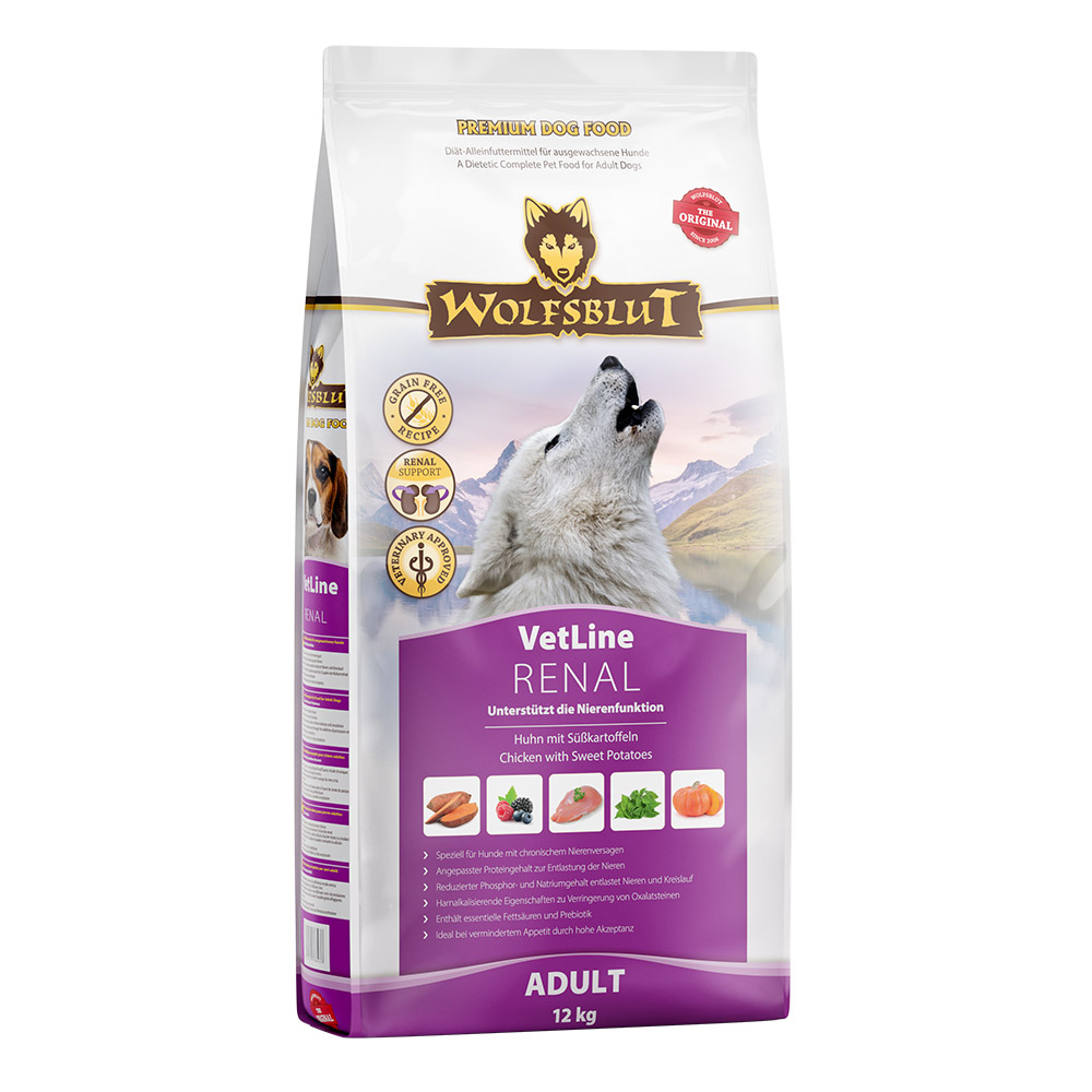 Hundefutter, Renal, Adult, 12 kg, Wolfsblut