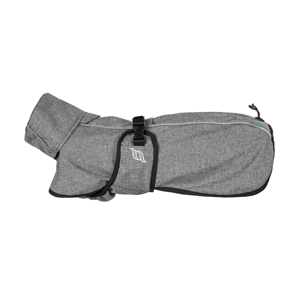 Fahrradtasche, Gepäckrolle, Grau, Reflektor, Hip Pack