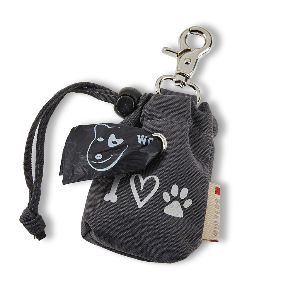 Wolters Poopy Bag Holder - Kotbeuteltasche - dunkelgrau