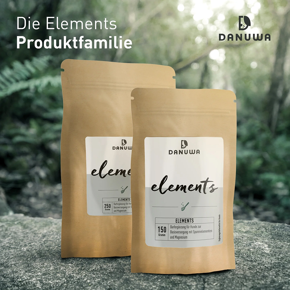 Hundefutter, Nahrungsergänzung, Elements, Magnesium, Kalzium