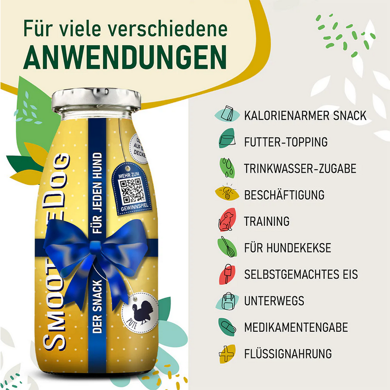 SmoothieDog Hundesmoothie Winter Edition Pute 250ml - Limited Edition