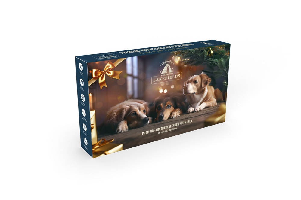 Lakefields XXL Premium Adventskalender für Hunde