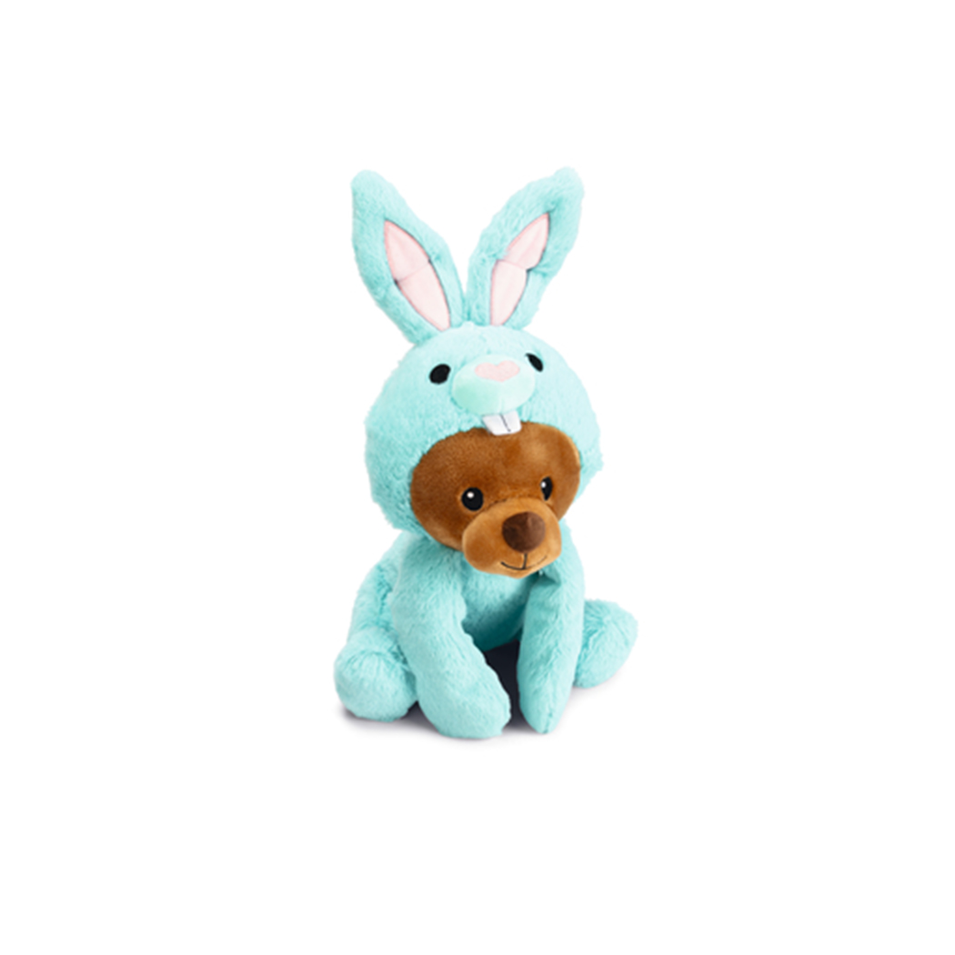 Plushie, Hase, Ohren-Motiv, Bunt, Tierfigur