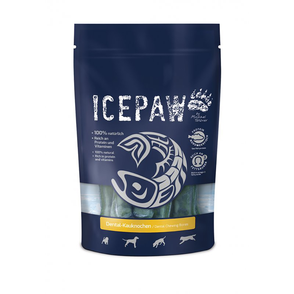 ICEPAW Dentalkauknochen 4 Stk 250g