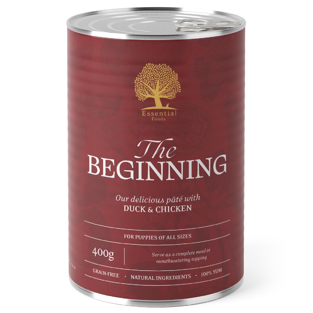Katzenfutter, Dosenfassung, 400 g, The Beginning, Duck & Chicken