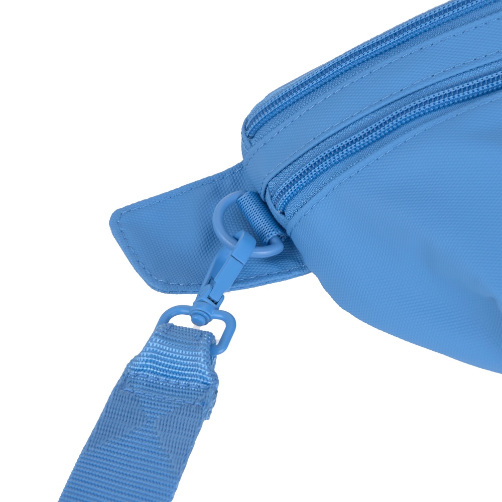 Henkeltasche, Gürteltasche, Blue, Reißverschluss, Kunststoff