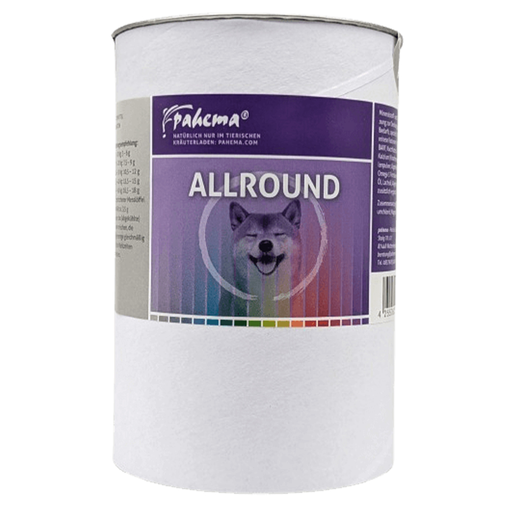 allround, pet product, dog shampoo, lila etikett, dose