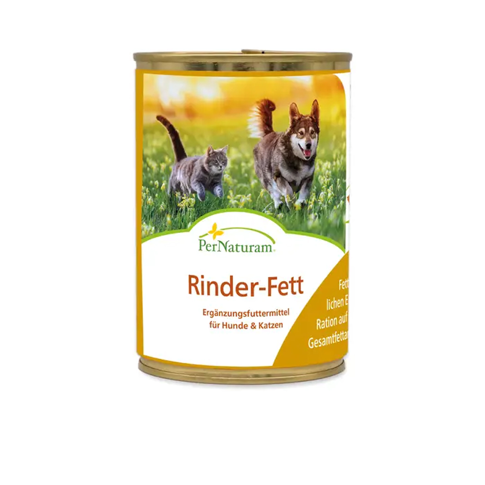 Rinder-Fett, Ergänzungsfutter, für Hunde, für Katzen, Gehaltvolle Nahrung