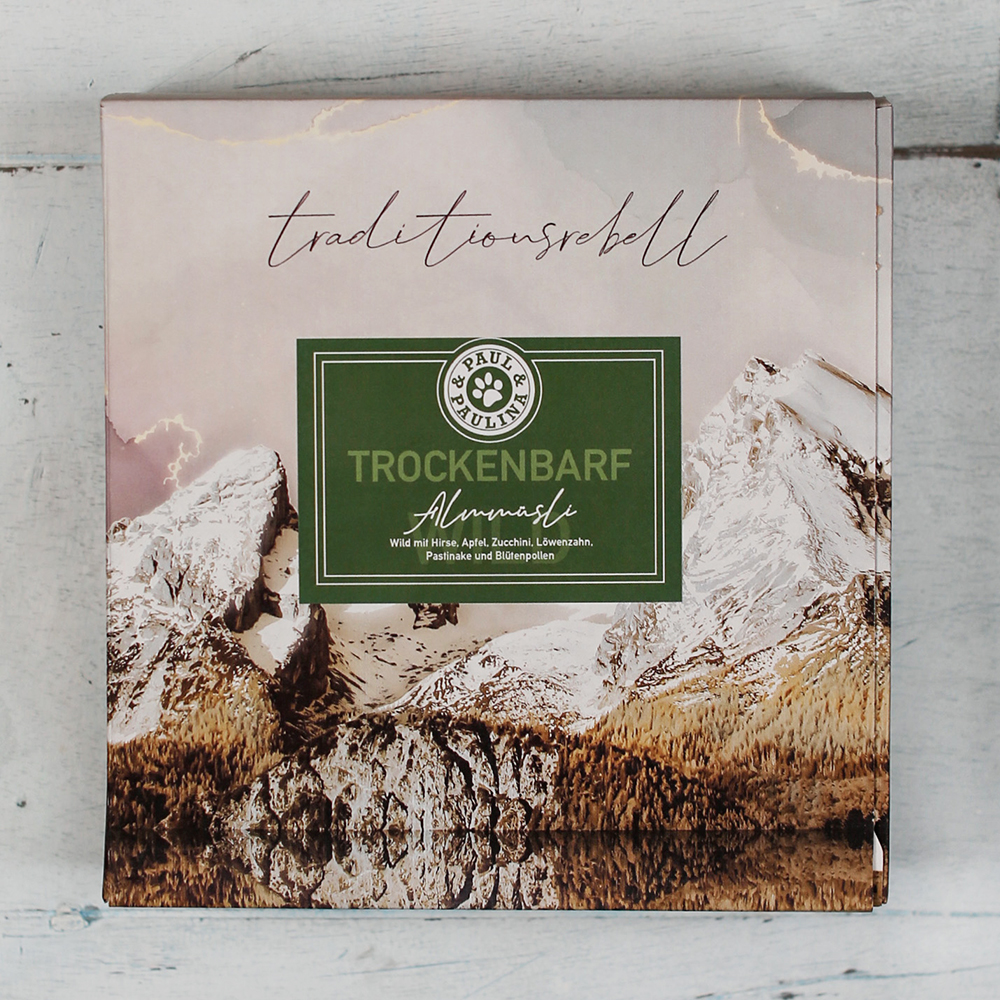 Trockeneßbarf, Almknus, Almkaramell, Mountain Box, Wildgerichte