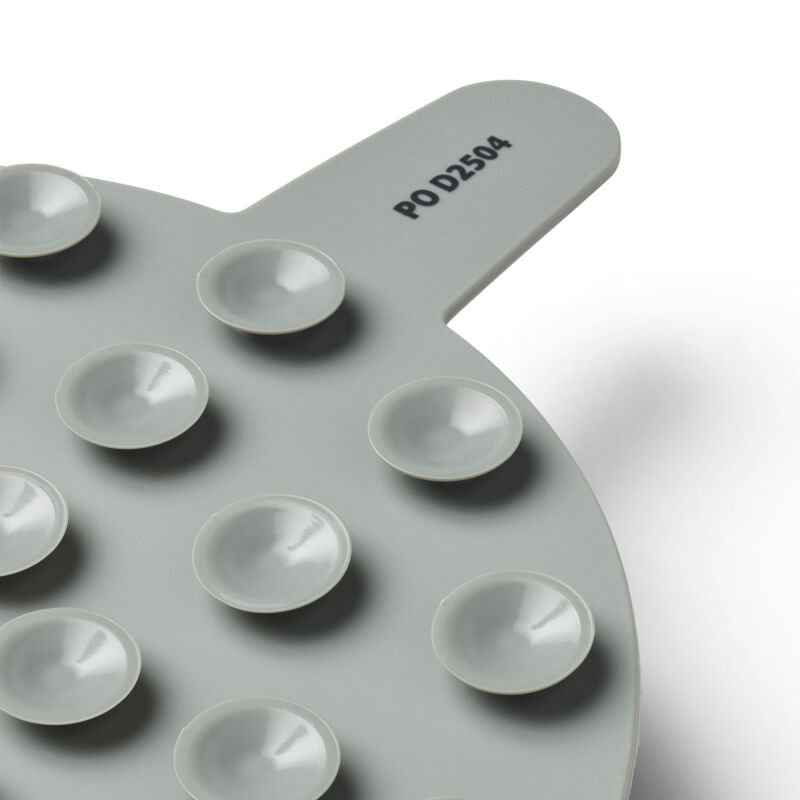 anti-slip, silicone, Muffin Tray, Backzubehör, Grau
