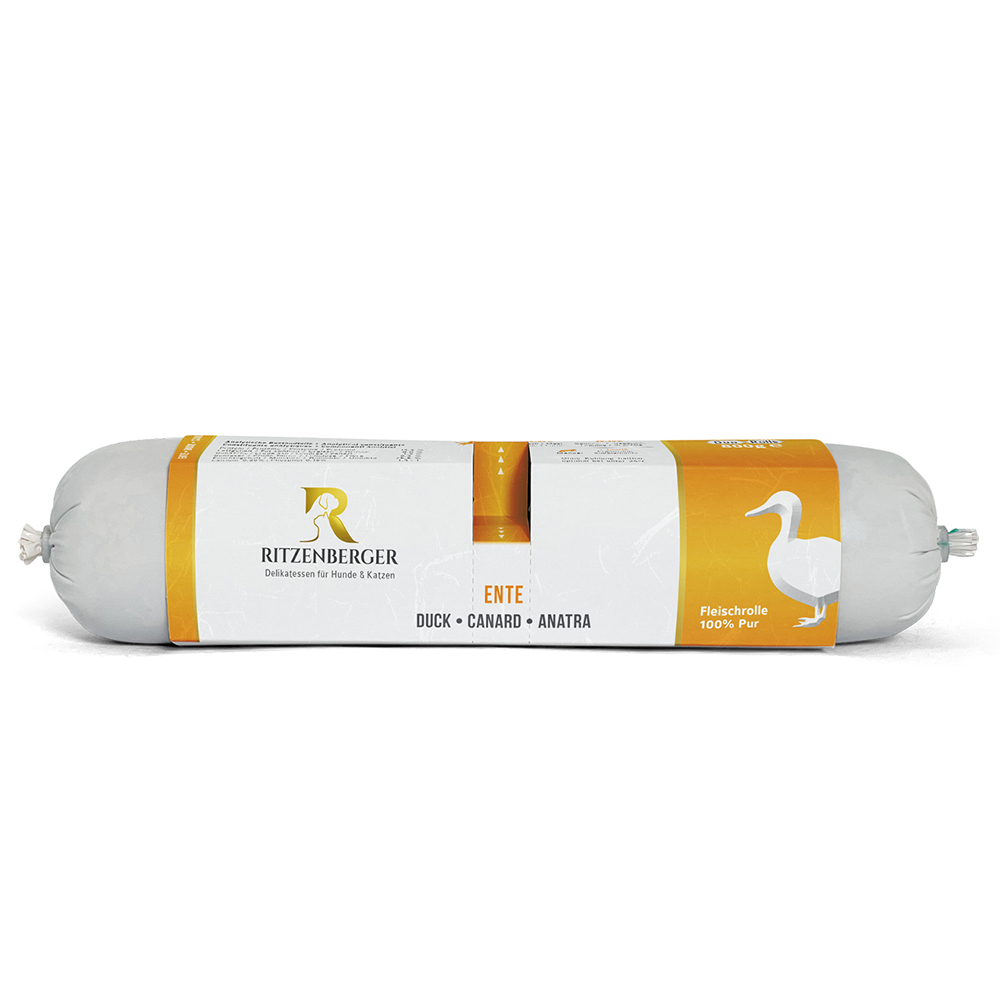 Ritzenberger Ente Fleisch pur Duo-Rolls 2x400g