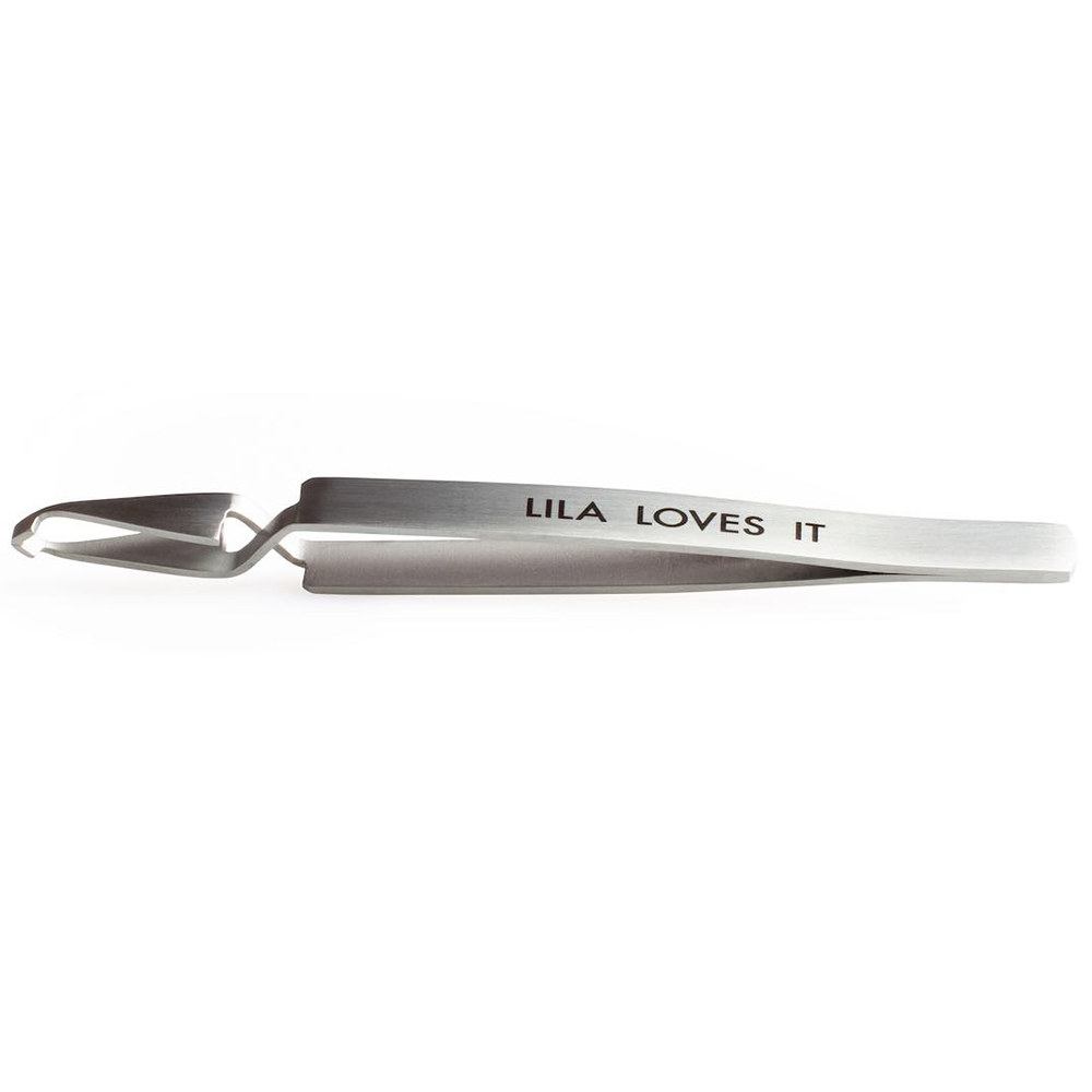 pinzette, schmal, metall, graviert, clip